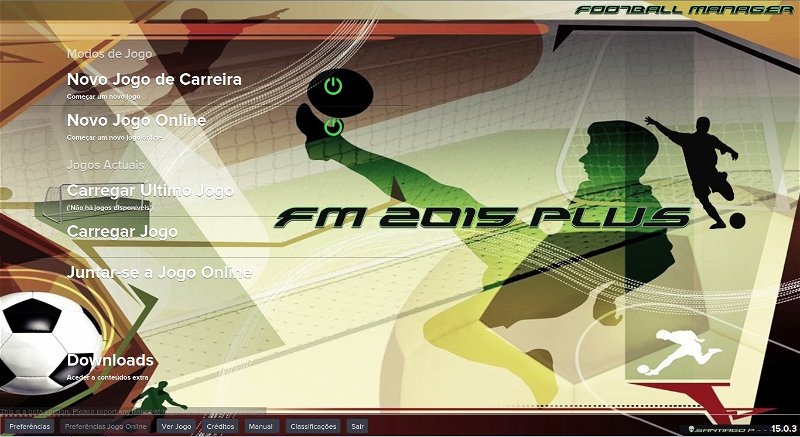 FM 2015 PLUS ( Main Menu ) Screenshot