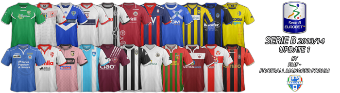 Italy Serie B SS'2013/14 - SS Kits Forum - FM14 - Football Manager 2014