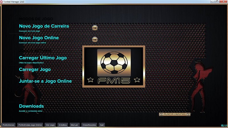 FM 2015 Golden Edition (Main Menu) Screenshot